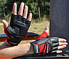 Рукавички для фітнесу Power System PS-2500 Power Plus Black/Red M, фото 8
