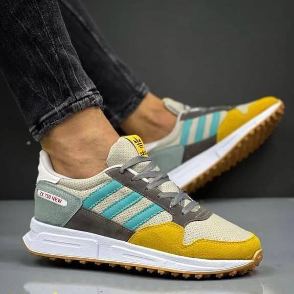 Кросівки Adidas ZX 750 gray yellow