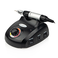 Фрезер Bucos ZS-603 для маникюра, 45 Вт, 35000 об/мин, + 6 фрез, Черный / Профессиональный аппарат для педикюра