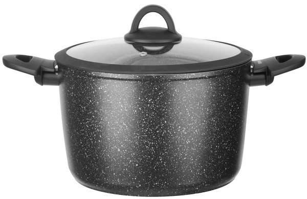 Каструля RINGEL Zira з кришкою висока 24 см (6.3л) (RG-21006-24h)