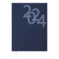 Щоденник датований Buromax 2024 Office A5 336 сторінок, синій (BM.2164-02)