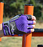 Рукавички для фітнесу Power System PS-2570 Woman’s Power жіночі Purple M, фото 6