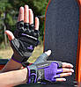 Рукавички для фітнесу Power System PS-2570 Woman’s Power жіночі Purple M, фото 5