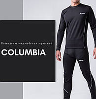 Зимова флісова термобілизна з флісу натільна білизна термуха натуральна Чорний S, фото 4