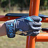 Рукавички для фітнесу MadMax MFG-921 Voodoo Mid grey/light blue S, фото 8
