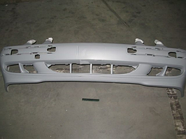 Бампер передній Mercedes w210 без отворів омивача 99- (пр-во TEMPEST) 035 0324 901