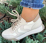 Кросівки шкіряні жіночі від виробника модель ТН23-2115, фото 8