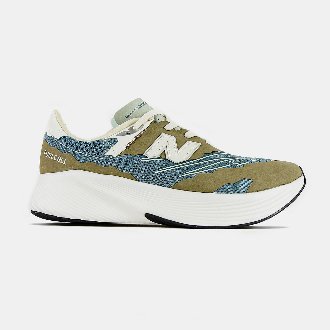 Кросівки чоловічі хакі New Balance Fuelcell Rc Elite V2 Stone Island Tokyo Design (12959)
