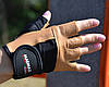 Рукавички для фітнесу MadMax MFG-444 Fitness Brown L, фото 5