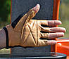 Рукавички для фітнесу MadMax MFG-444 Fitness Brown L, фото 6