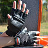 Рукавички для фітнесу MadMax MFG-248 Clasic Exclusive Black S, фото 5