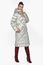 Жіноча стильна курточка колір сандал модель 51675 40 (3XS), фото 3