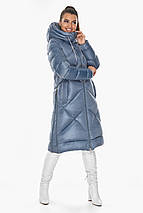 Жіноча утеплена курточка колір оливного модель 51675 42 (XXS), фото 2