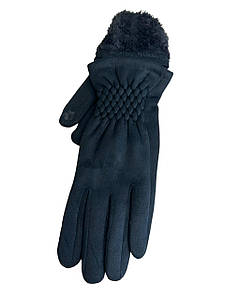 Замш сенсорні жіночі рукавички Додайте оксамитову підкладку стильні тільки оптом