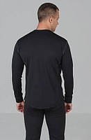 Тактична флісова зимова термобілизна термуха чоловічий комплект для спорту Чорний S, фото 3