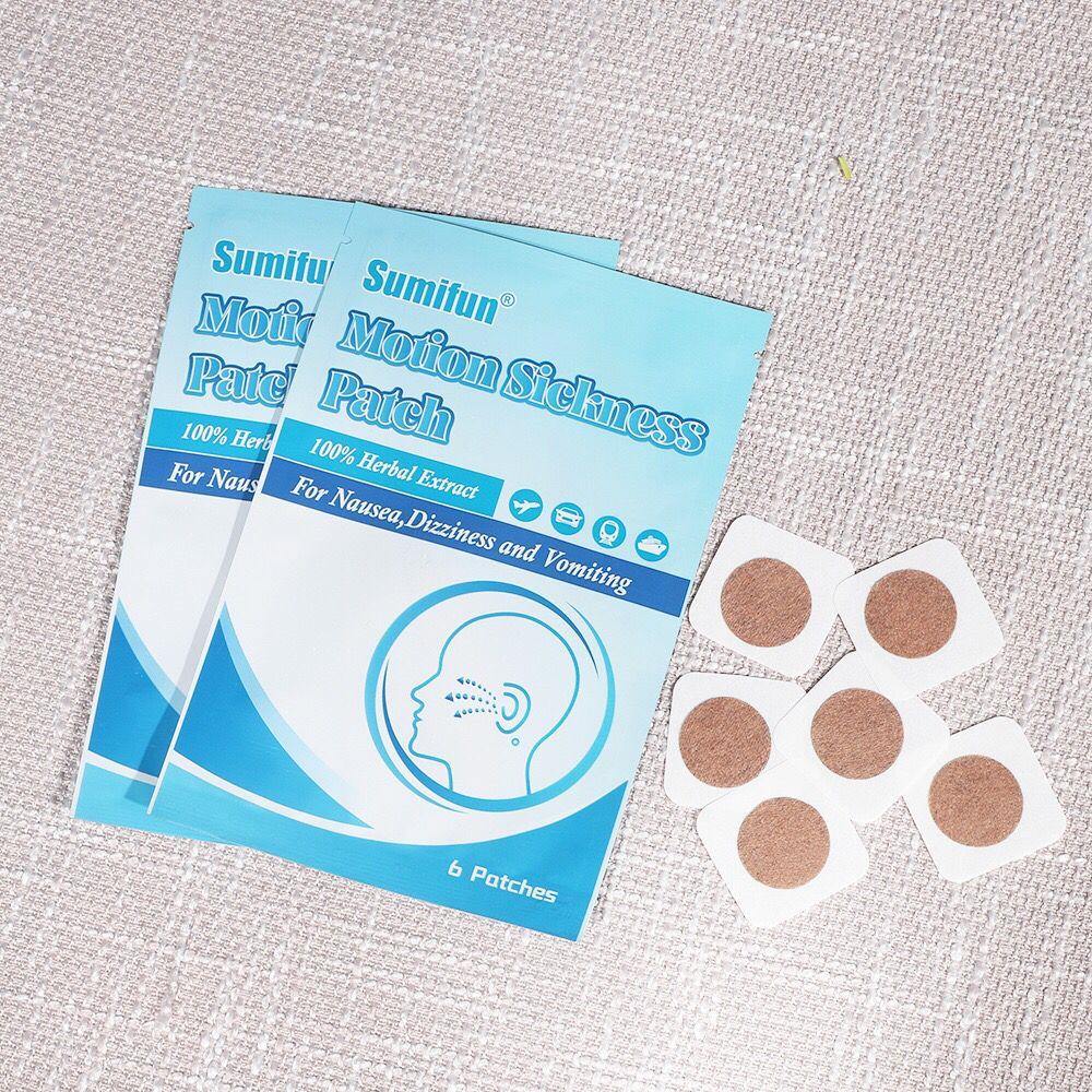 Турмаліновий пластир від заколисування, блювоти та нудоти 6 штук, фото 1