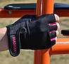 Рукавички для фітнесу MadMax MFG-251 Rainbow Pink M, фото 10