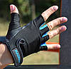 Рукавички для фітнесу MadMax MFG-251 Rainbow Turquoise S, фото 11