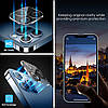 Набір із 2 захисних стекол для екрану та 2 захисних стекол для камери для iPhone 13 Pro, фото 6