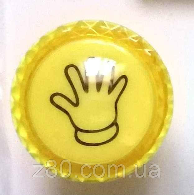 Кнопка з підсвіткою Ø46мм (рука)