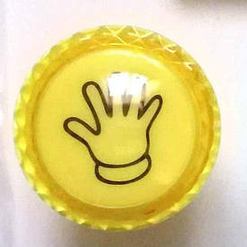 Кнопка з підсвіткою Ø46мм (рука)