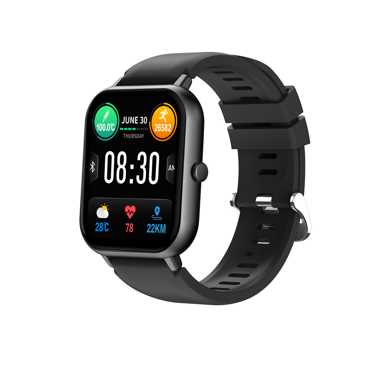 Розумний годинник Smart Watch 4you JOY (1.83' TFT, Дзвінки, Метал, app Da Fit) BLACK