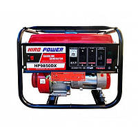 Генератор бензиновий HIRO POWER HP9850DX (3,3 кВт, ручний старт, AVR, мідна обмотка)