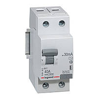 Дифлреле ВДТ (УЗО) 2П 40А 30 мА -AC Legrand RX3 402025