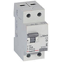 Дифлреле ВДТ (УЗО) 2П 25А 30 мА -AC Legrand RX3 402024