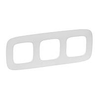 Рамка 3 пости Білий Legrand Valena Allure Білий (754303)