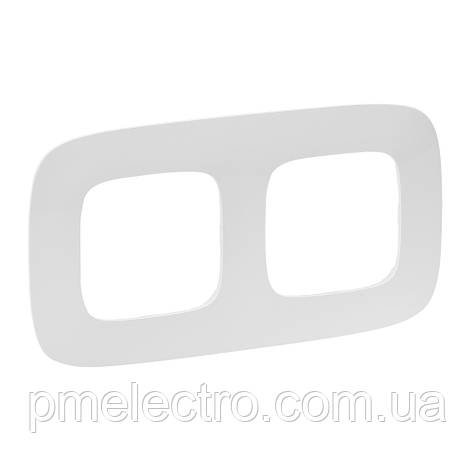 Рамка 2 пости Legrand Valena Allure Білий (754302), фото 1