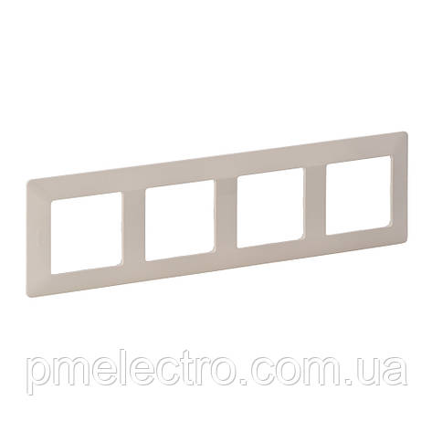Рамка 4 пости Legrand Valena Life Слонова кістка (754044), фото 1