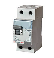 Диффреле (УЗО) ВДТ 2П 63A 30mA -AC Legrand TX3 403002