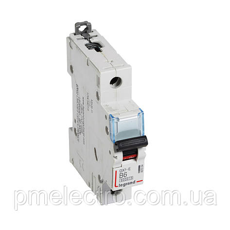 Автоматичний вимикач 1П B 6А 6kA Legrand DX3 407204, фото 1