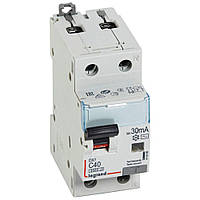 Дифавтомат 1П+Н C 40A 30mA-AC Legrand DX3 411006