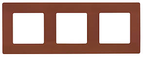 Рамка 3 поста Legrand Etikа Какао (672573)