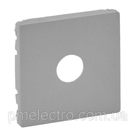 Лицьова панель розетки TV, Алюміній, Legrand Valena Life, 754762, фото 1