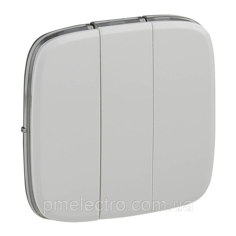 Клавіша для триклавішного вимикача Legrand Valena Allure Білий (755035)