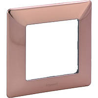 Рамка 1 пост Legrand Valena Life Мідь (754161)