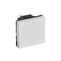 Перемикач на два напрями 10 A, 250 В, 2 модулі, 1кл, Білий, Legrand Mosaic 077011