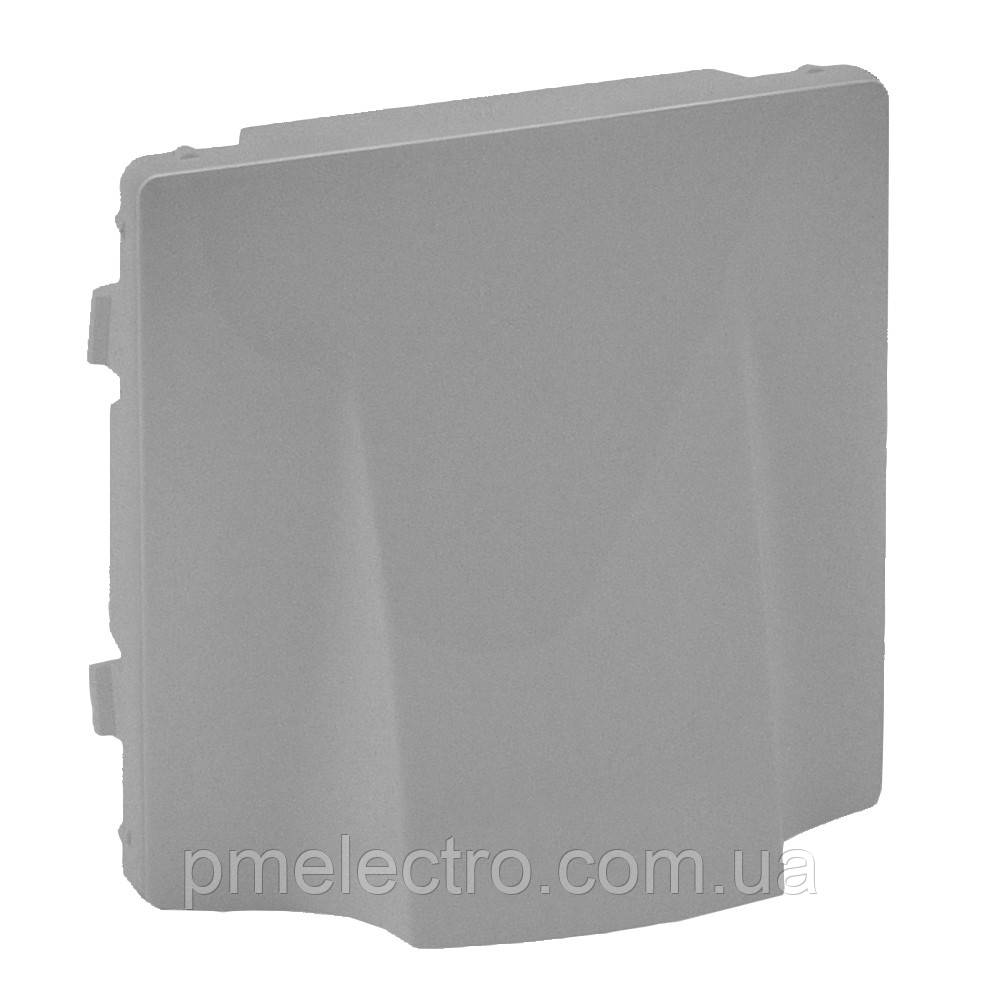 Лицьова панель для виведення кабелю Legrand Valena Life Алюміній (754732)