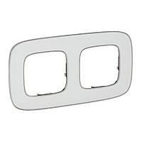 Рамка 2 пости Legrand Valena Allure Дзеркало (754422)
