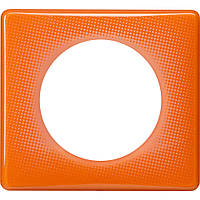 Рамка Legrand Céliane 1 пост Жовтогарячий муар (066651)