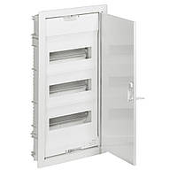 Шкаф встраиваемый с плоской металлической дверью 3 рейки, 36+6 модуля, Legrand Nedbox 001433