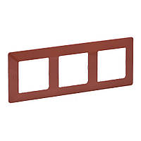 Рамка 3 пости Legrand Valena Life Теракота (754073)
