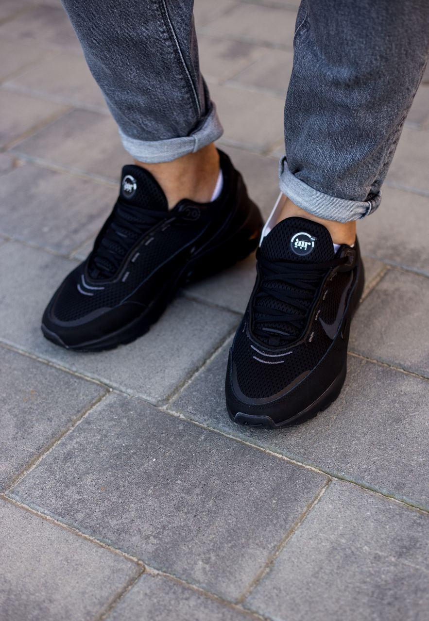 Кросівки чоловічі чорні Nike Air Max Pulse Black (13151)