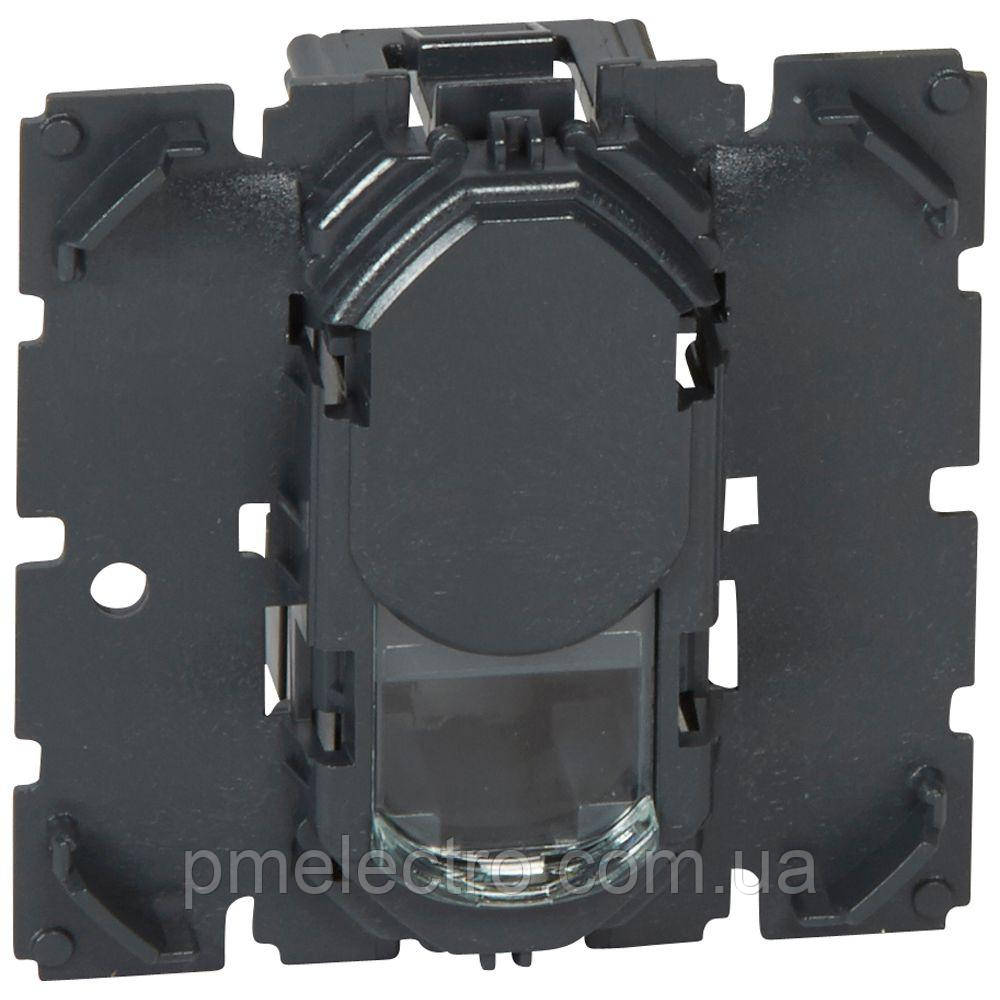 Механізм комп'ютерної розетки UTP RJ45 Кат. 6 Legrand Céliane 067344