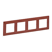 Рамка 4 пости Legrand Valena Life Теракота (754074)