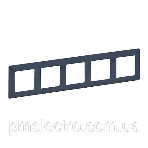 Рамка 5 поста Legrand Valena Life Лазур (754095), фото 1