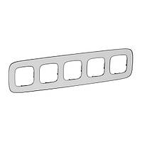 Рамка 5 поста Legrand Valena Allure Дзеркало (754425)